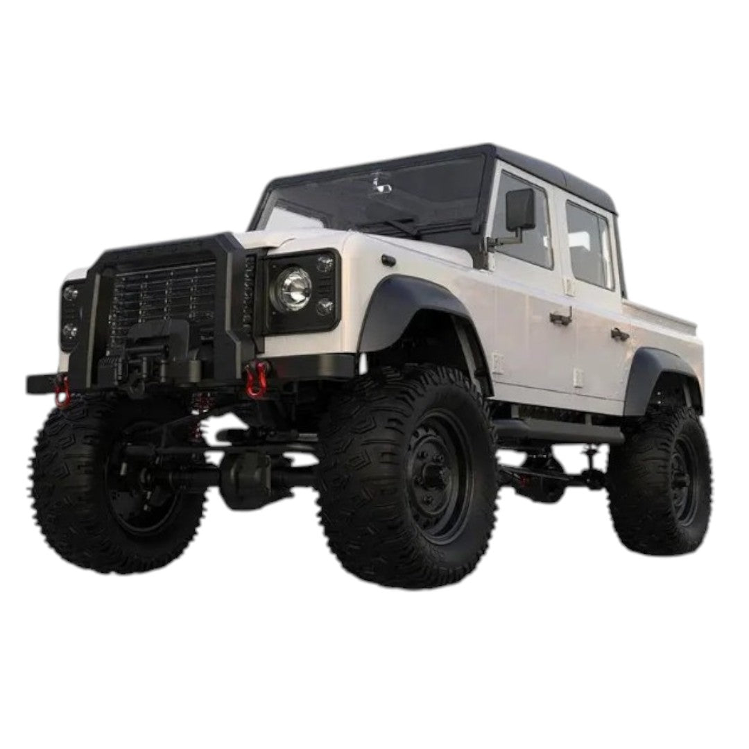 Miniatura Realista de Controle Remoto Land Rover Defender D110 (QUEIMA DE ESTOQUE)
